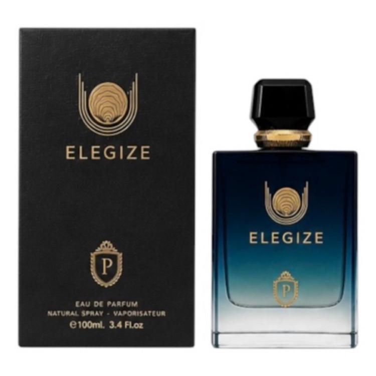 محصول نمونه تستی ادکلن ادوپرفیوم مردانه پارلیمنت مدل elegize رایحه خنک حجم 100 میلی لیتر