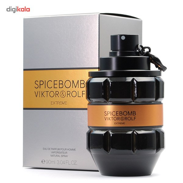 محصول نمونه تستی ادو پرفیوم مردانه ویکتور اند رالف مدل Spicebomb Extreme حجم 90 میلی لیتر